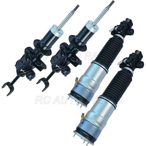 4PCS for BMW F01 F02 W/ADS Front Rear air struct air suspension shock absorber 37116796931 37116796932 37126796929 371267969