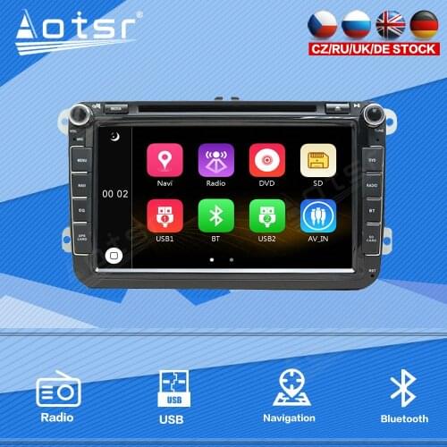 For VW/Volkswagen/Golf/Passat/b7/b6/Skoda/Seat/Octavia/Polo/Tiguan Car Radio Multimedia Player Stereo 2 din Head Unit Windows Ce