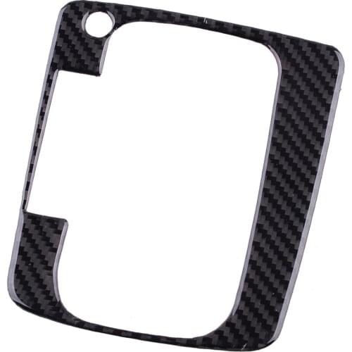 Gear Shift Panel Cover Trim Frame Decor Fit for Subaru Forester 2013-2016 2017 2018 Carbon Fiber Car Styling Left Hand Drive