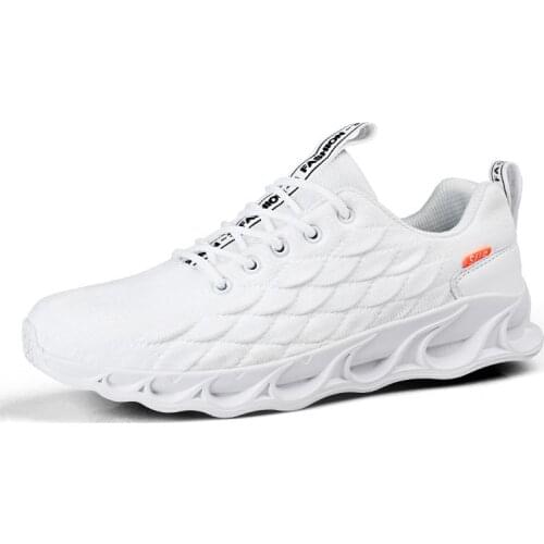 Breathable Man Sneakers Men Sport Shoes Mens Running Shoes Mens Summer Sports Shoes Male White Tennis Jogging Fitness GMD-0654