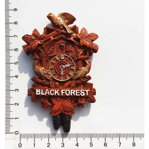 Germany Baden-Württemberg Black Forest Cuckoo Clock Tourism Commemorative Crafts Magnet Fridge Magnet