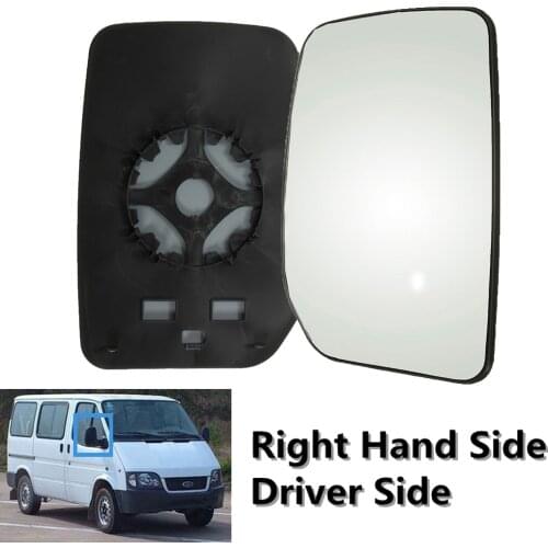 Driver Side Car Front Wing Mirror Glass Conversion Kit for FORD TRANSIT MK6 2000-2006 TRANSIT MK7 2006-2014