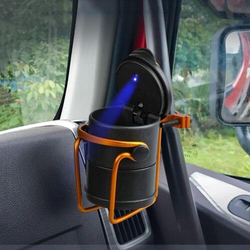 PITILLERA Truck Ashtray Onboard Car Bottle Bracket Metal Hanging Cup Holder Navigation Frame Vehicle-mounted An on-board