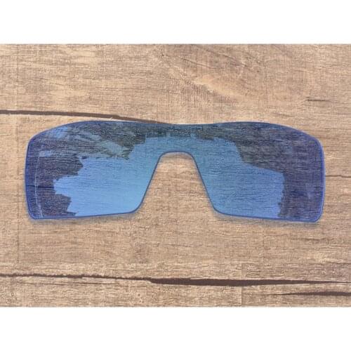 Vonxyz High Intensity Blue Polarized Replacement Lenses for-Oakley Oil Rig Frame