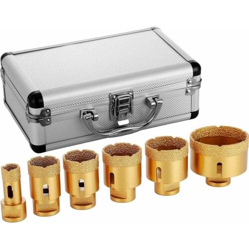 DRY Diamond Holesaw 20mm-68mm Tile ceramic porcelain marble granite drill M14