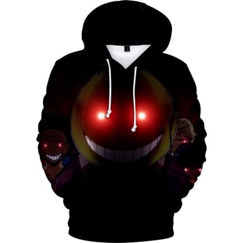 New Assassination Classroom Korosensei Anime Hoodies Men/Women Autumn Pullover Sweats Hoodie Fashion Sweatshirts MWT102 Clothes
