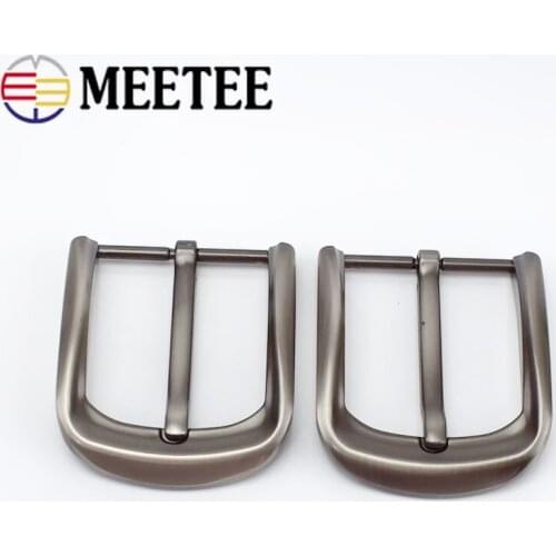 2/5Pcs Fashion Brushed 40mm Metal Belt Buckle Jeans Waistband Head Buckles for Belts 38-39mm Replacement DIY Leather Craft YK117