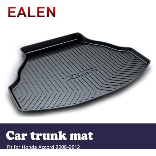 EALEN For Honda Accord 2008 2009 2010 2011 2012 Boot Liner Waterproof Anti-slip mat Accessories 1Set Car Cargo rear trunk mat
