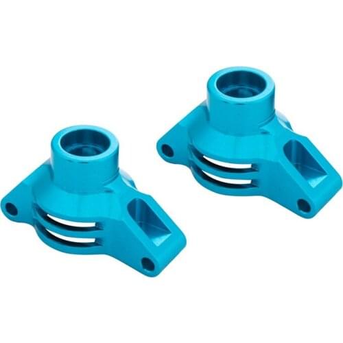 2PCS Aluminum Alloy Rear Knuckle Arms Upright Hub Carrier for Tamiya TT02 TT-02 RC Car Upgrade Parts Accessories