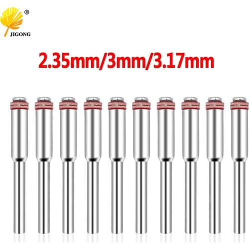 8Pcs Dremel Accessories 3mm Miniature Clamping Connecting Lever Polishing Wheel Mandrel Cutting Wheel Holder for Rotary Tool