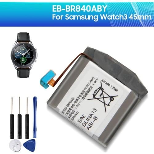 SAMSUNG Original Battery EB-BR840ABY For Samsung Watch3 SM-R840 Watch3 Version 340mAh
