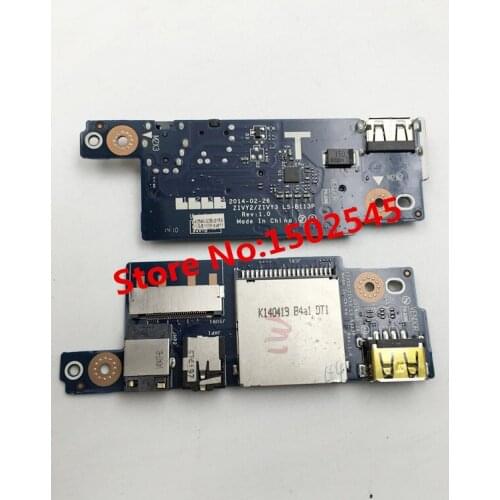 Free shipping genuine original laptop USB board for Lenovo Y50 Y50-70 USB interface board audio board ZIVY2 / ZIVY3 LS-B113P