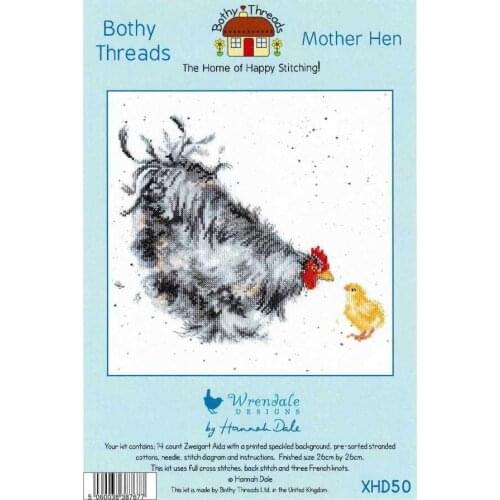 BT hens and chicks 35-32 Cross Stitch Set Cross-stitch Kit Embroidery Needlework Craft Packages Cotton Fabric Floss