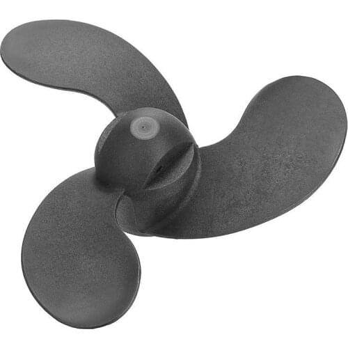 Black Outboard Propeller For Tohatsu 3.5HP / Nissan 2.5 / Mercury 3.5HP Replaces