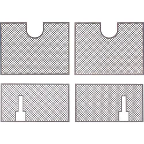 Decoration Metal Protective Net Armored Metal Guard Plate for 1/16 Heng Long German Tiger 3818 RC Tank Upgrade Parts