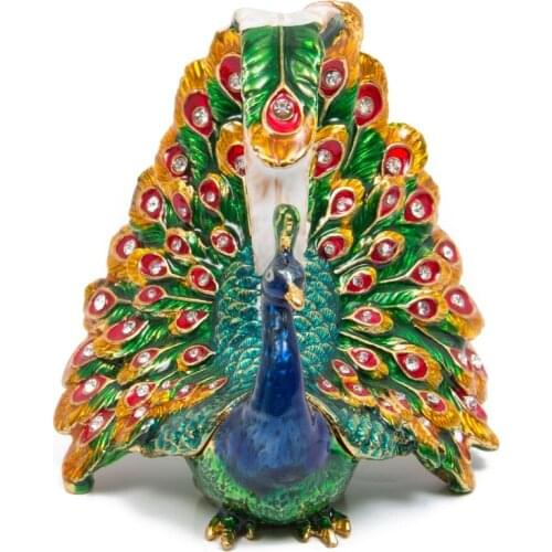FLETCHER Brand Exquisite Beautiful Peacock for Home Decoration