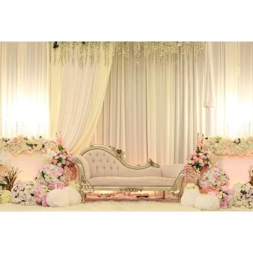 Background photography Palace Interior Fireplace Armchairs Flowers children wedding backdrop Custom backgrounds for photo studio