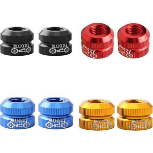 Bike Presta Valve Nut, Bicyle Inner Tube Valve Nut - Multi Colors