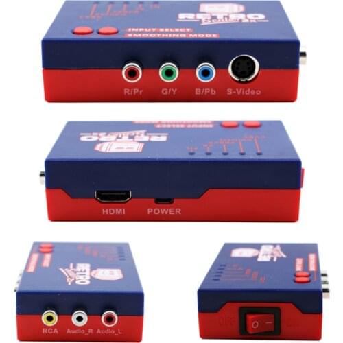 Game Console HD Converter For Ps2/n64/nes/dreamcast/saturn/md1/md2 Retroscaler2x A/v To Hdmi Compatible Retro Game Console