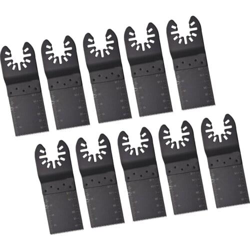 Pack of 10 Oscillating Multifunction Saw Blade Cutting Renovator Power Tool