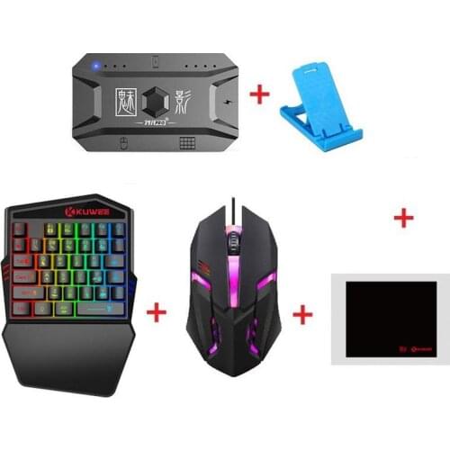 For PUBG Mobile Gamepad Controller Plug and Play Gaming Keyboard Mouse Android Phone to PC Converter Adapter M1pro for iPhone