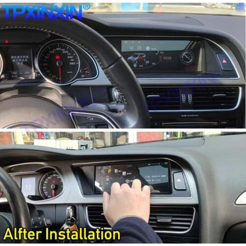 For Audi A4 A5 2009-2016 8G+128G Android 10 Carplay IPS Multimedia Player Stereo Tape Recorder GPS Navi Auto Radio Head unit DSP