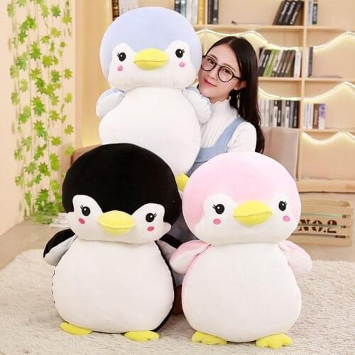 Soft Cute Fat Penguin Plush Toys Stuffed Cartoon Animal Doll Fashion Toy For Kids Baby Lovely Girls Christmas Birthday Gift
