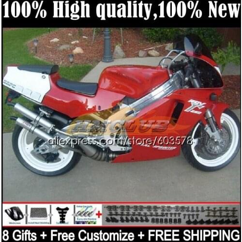 OEM Bodys For SUZUKI RGV250 RGVT RGV 250 SAPC VJ21 18CL.50 RGVT-250 VJ 21 RGVT250 88 89 RGV-250 1988 1989 Fairings Factory red