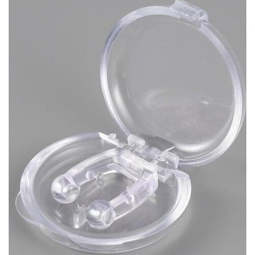 Portable Soft Health Silicone Anti Snoring Relieve Nasal Congestion Snoring Devices Ventilation Anti-snoring Nose Clip