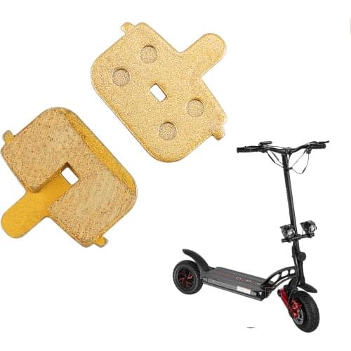 Rectangular Hollow Full-metallic Disc Brake Pad for Kugoo G-booster Scooter Rectangular Hollow All-metal Lining Sheet for TONGLI