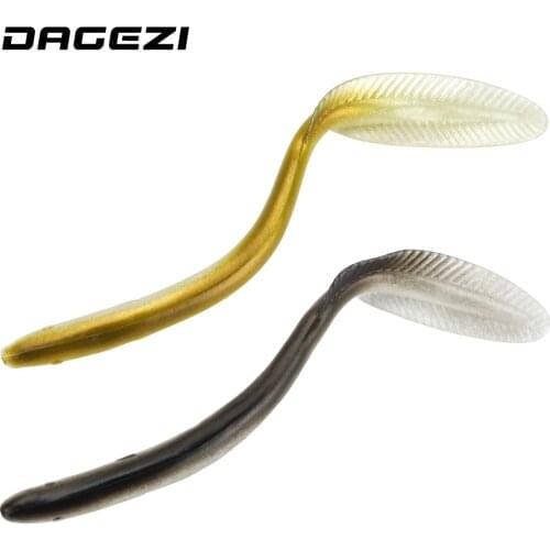DAGEZI Soft Squid Fishing Lure 11g Swimbaits Silicone Soft Bait For Carp Fishing Bait Artificial Soft Lure