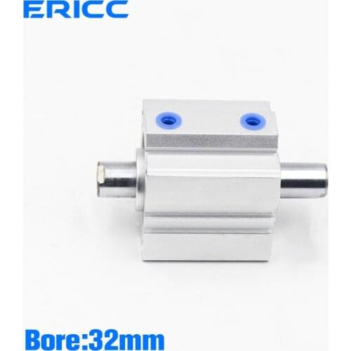 SDAD Pneumatic Air Thin Cylinder SDAD32-5 SDAD32-10 SDAD32-15/20/25/30/35 SDAD32-40/45/50/55/60/65/70/75/80/90/95/100