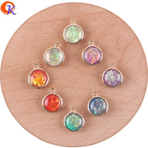 Cordial Design 50Pcs 14*18MM Jewelry Accessories/Hand Made/DIY Earring/Coin Shape/Jewelry Making/Charms Pendant/Earring Findings