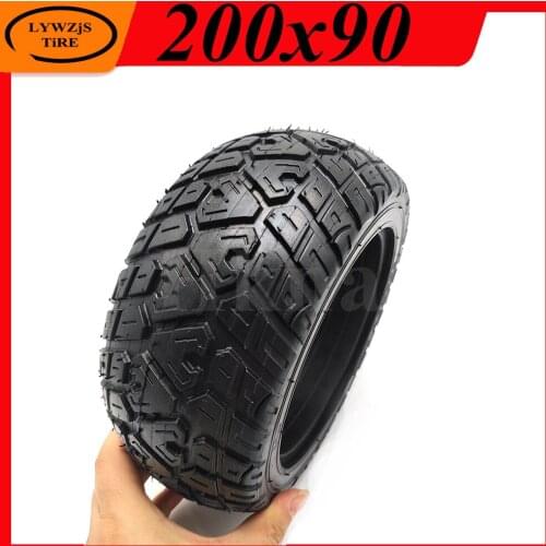 200x90 Tire Solid Tubeless Tyre for Electric Scooter Balance Car Explosion-proof Non-Pneumatic Tire Replacement Parts