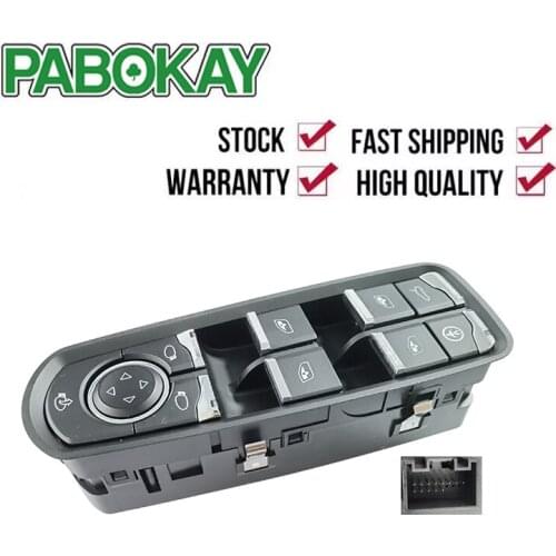 Front Door Mirror Window Control Switch Buttom For Porsche Panamera Cayenne Macan 2009-2017 7PP959858R