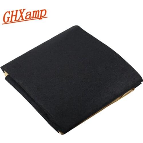 1M*0.5Meter Speaker Sound-Absorbing Sound Felt Fleece Speaker Furniture Car Audio Carpet Cloth Paste Box Shell Cloth Black