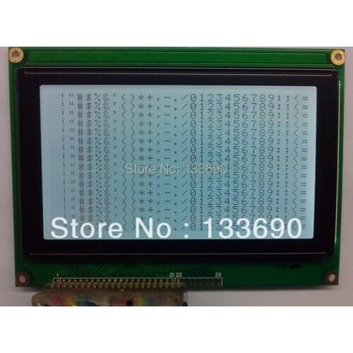 5.1 inch 240X128 Graphic Dot LCM,21pins.Gray White 240128 LCD display