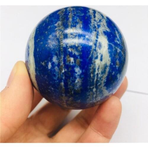 5cm Natural rare Lapis lazuli stone quartz crystal ball home decoration natural stone cutting polishing 1pc