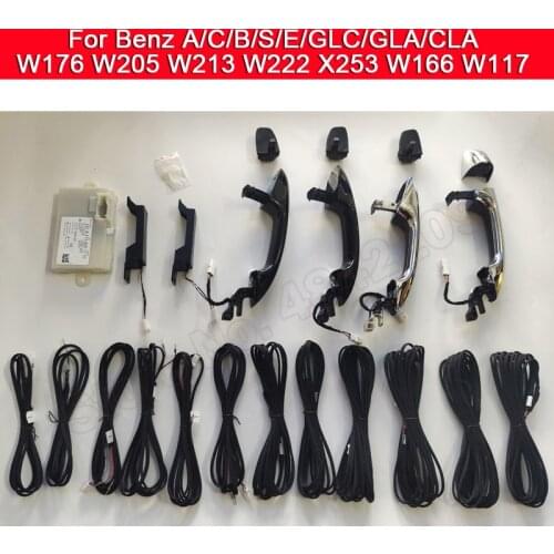 Auto Door Handle Lock Car Entry Smart Remote Keyless Kit For Benz A/C/B/S/E/GLC/GLA/CLA W176 W205 W213 W222 X253 W166 W117