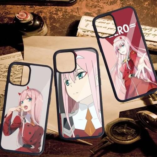 Zero two sexy girl Phone Case PC for iPhone 11 12 pro XS MAX 8 7 6 6S Plus X 5S SE 2020 XR