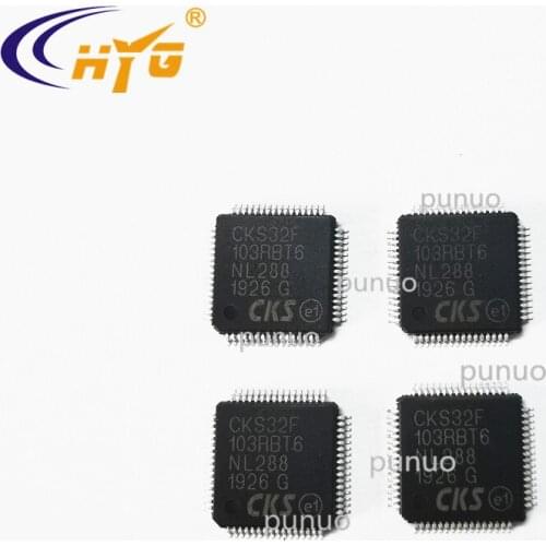 CKS32F103RBT6 LQFP64 compatible STM32F103RBT6 microcontroller MCU brand new original