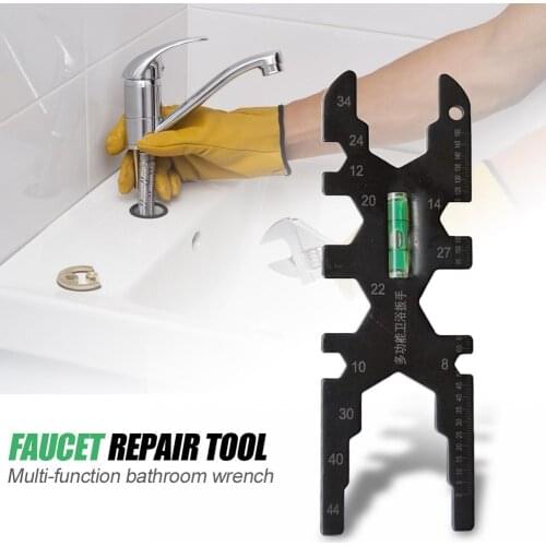 Faucet Repair Spanner Faucet Wrench Affordable Easy Use Non-slip Simplicity Hose Nut Valve Core Capping Bubblers Wrench