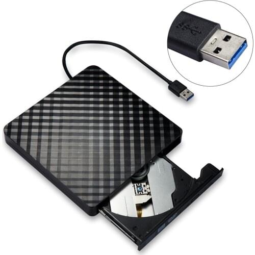 Corrugated USB 3.0 External High Speed DVD Burner Optical Drive For PC Laptop DVD player DVD USB External Drive DVD привод
