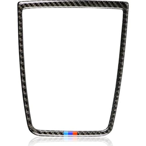 Carbon Fiber Dashboard Speaker Panel Sticker Cover for BMW F07 5 Series GT 2016