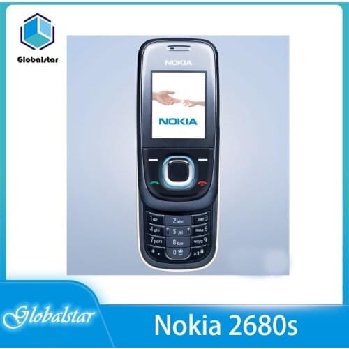 Nokia 2680s RefurbishedOriginal Nokia 2680 Unlocked WCDMA 1.8` one SIM Cards Slide Mobile Phone refurbished