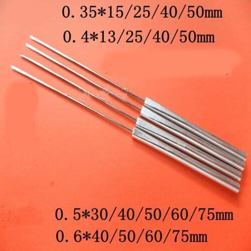 Disposable blade acupuncture needle flat edge massage needle aluminum handle blade needle