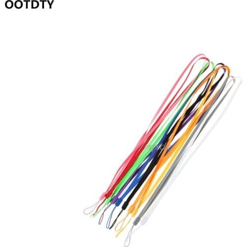 OOTDTY 44cm Long Neck Lanyard Strap Rope For Cell Phone USB Flash Drive Key ID Card Badge