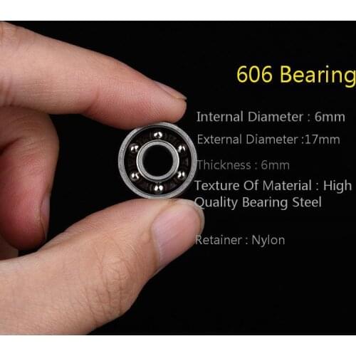 Speed Fingertip Top Bearing 606 Bearing Finger Top Bearing Idle 4 Minute Mute