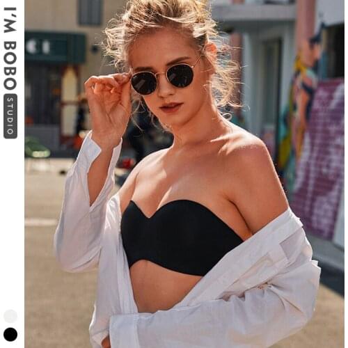 Sexy Women Strapless Invisible Bra Push Up High Quality Bandage Pull Bras 1/2 Cup Seamless Fashion Girls Bra Top Underwear