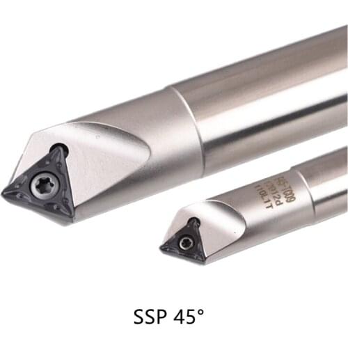 SSP45 Chamfer Bar Insert TCMT0902 Handle Alloy Cnc Hardened Aseismic Rod Machine Inserts Tool milling